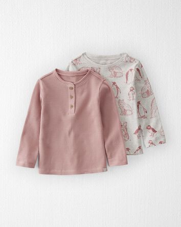 Toddler 2-Pack Shirts Made With Organic Cotton