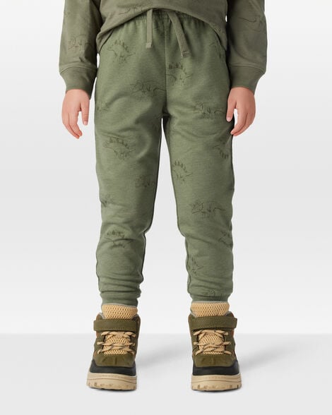 Toddler Boy French Terry Jogger - Tan