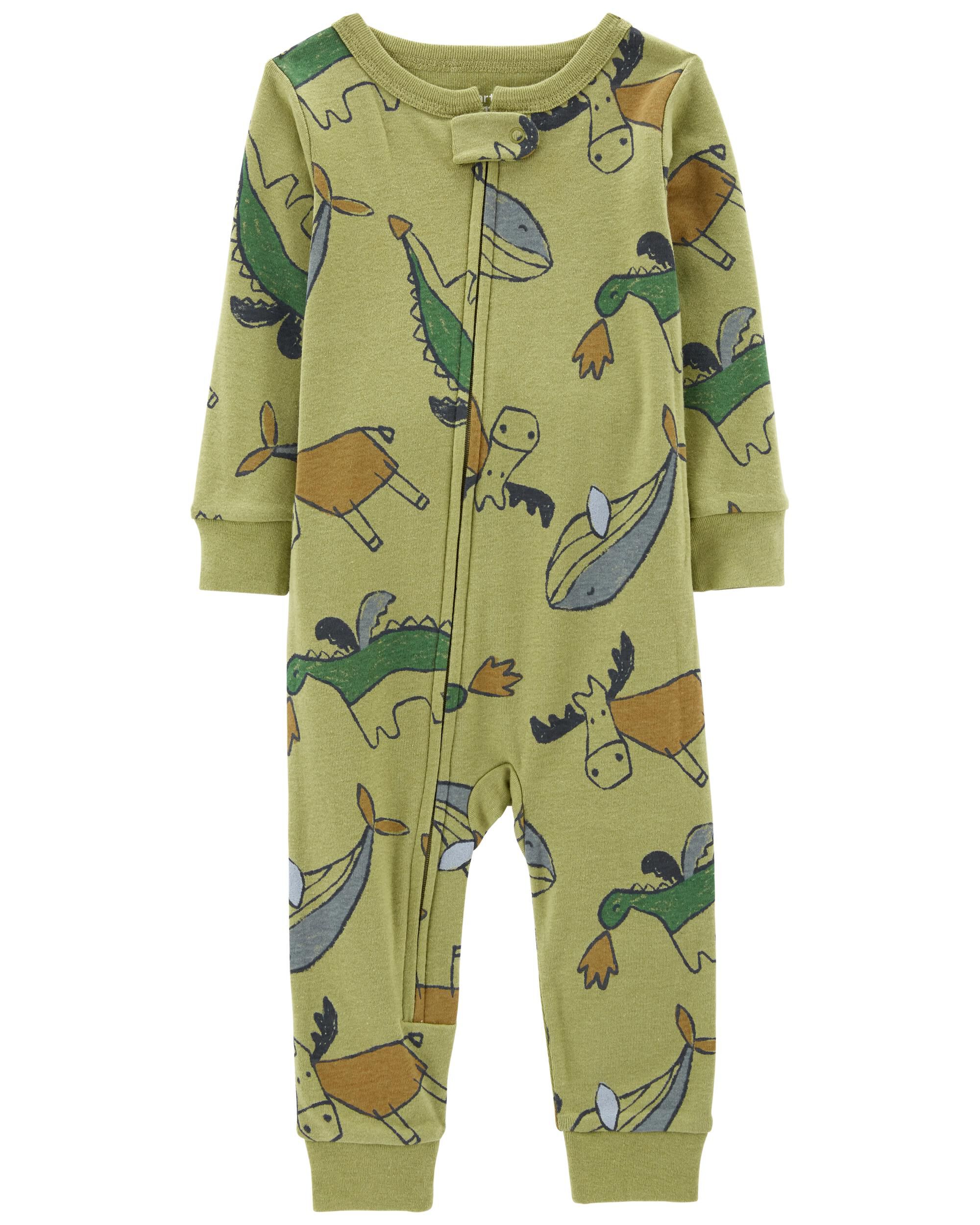 Baby Boy Pajamas: 1-Piece | Carter's | Free Shipping