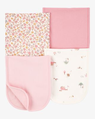 Product image 1 of Baby 4-Pack Burp Cloths