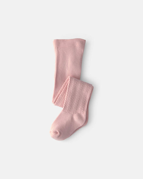 girls tights - pink
