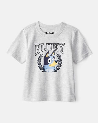 Baby Neutral Bluey Colorblock French Terry Sweatshirt - Grey