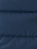 Dark Sea Blue, Sage Pond - Toddler 2-in-1 Puffer Vest Made with Recycled Materials, Selected