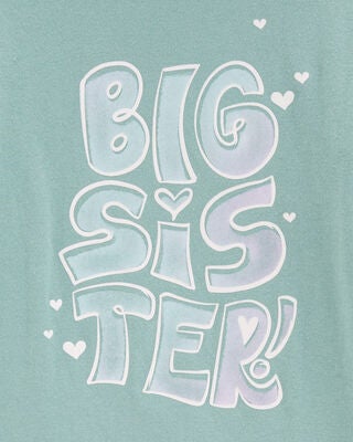 Product image 2 of Kid Big Sister Long-Sleeve Graphic Tee