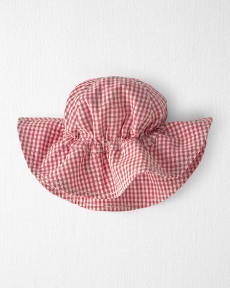 Baby Girl Sunhat Made with Organic Cotton