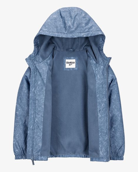  Product image 2 of Kid Fleece-Lined Midweight Jacket - Blue