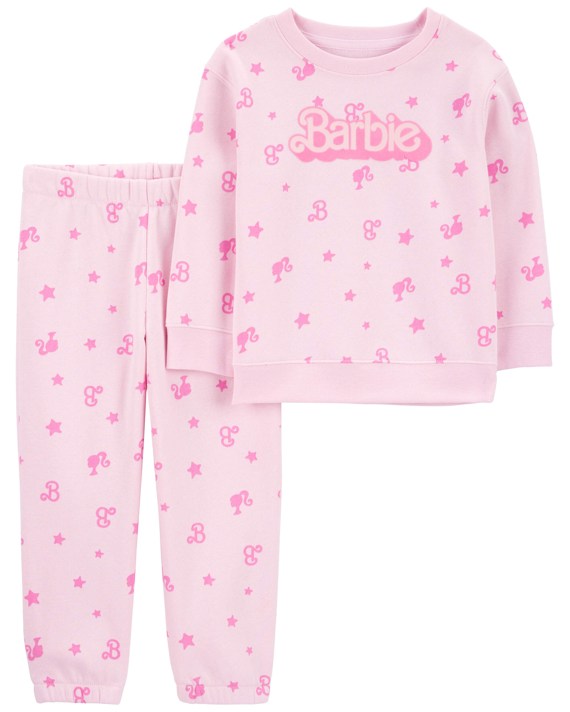 Baby 2-Piece Barbie Sweatshirt & Pant Set