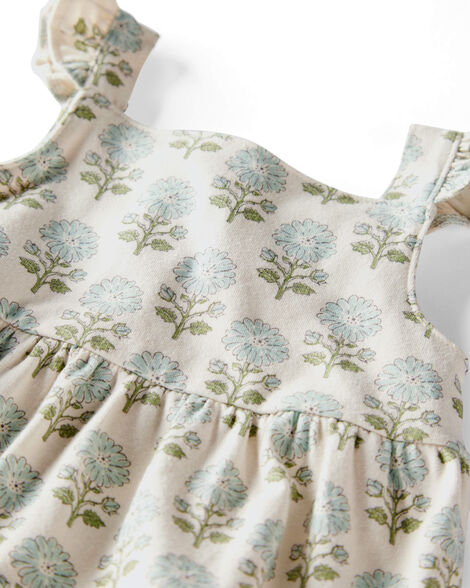  Product image 5 of Baby Organic Cotton Floral-Print Dress