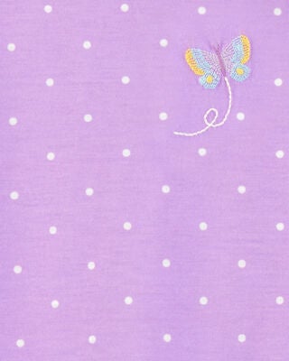 Product image 2 of Kid 2-Pack Butterfly Nightgowns - Purple
