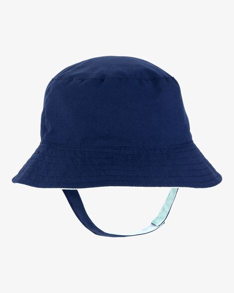  Product image 1 of Baby Reversible Solid Swim Bucket Hat - Blue