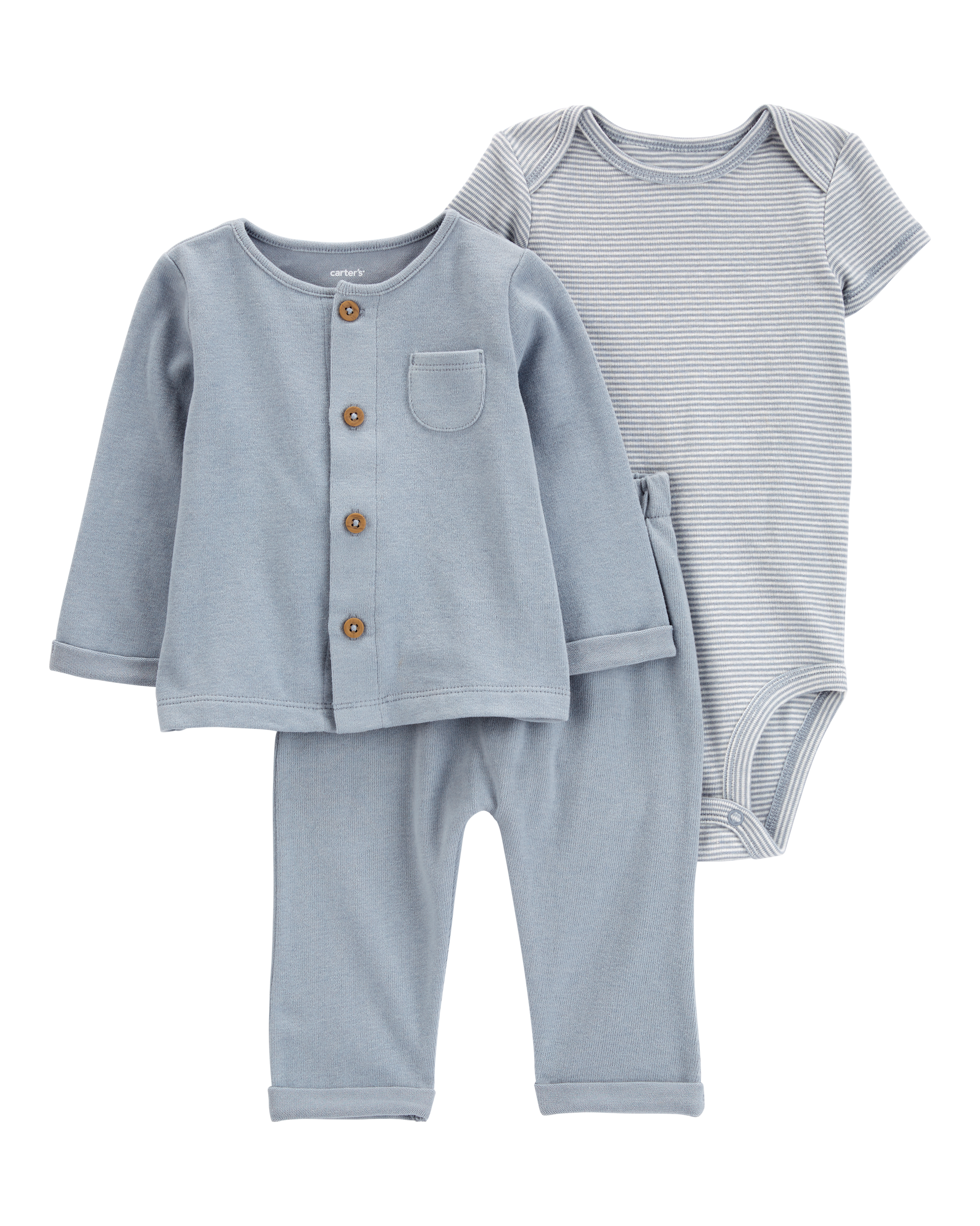 Baby 3-Piece Little Cardigan Set