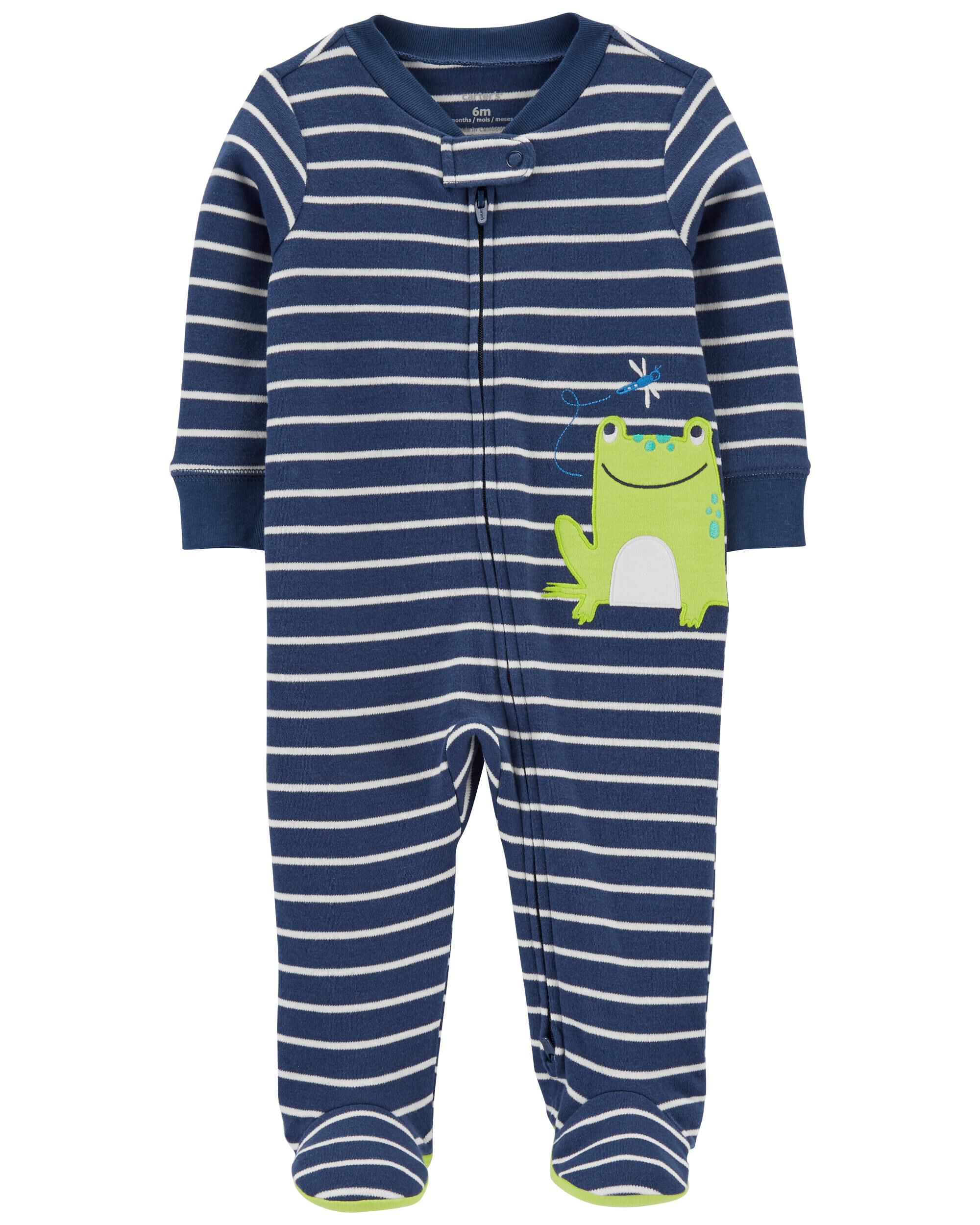 Frog 2 Way Zip Footie Sleep Play Pajamas Carter s Carter s