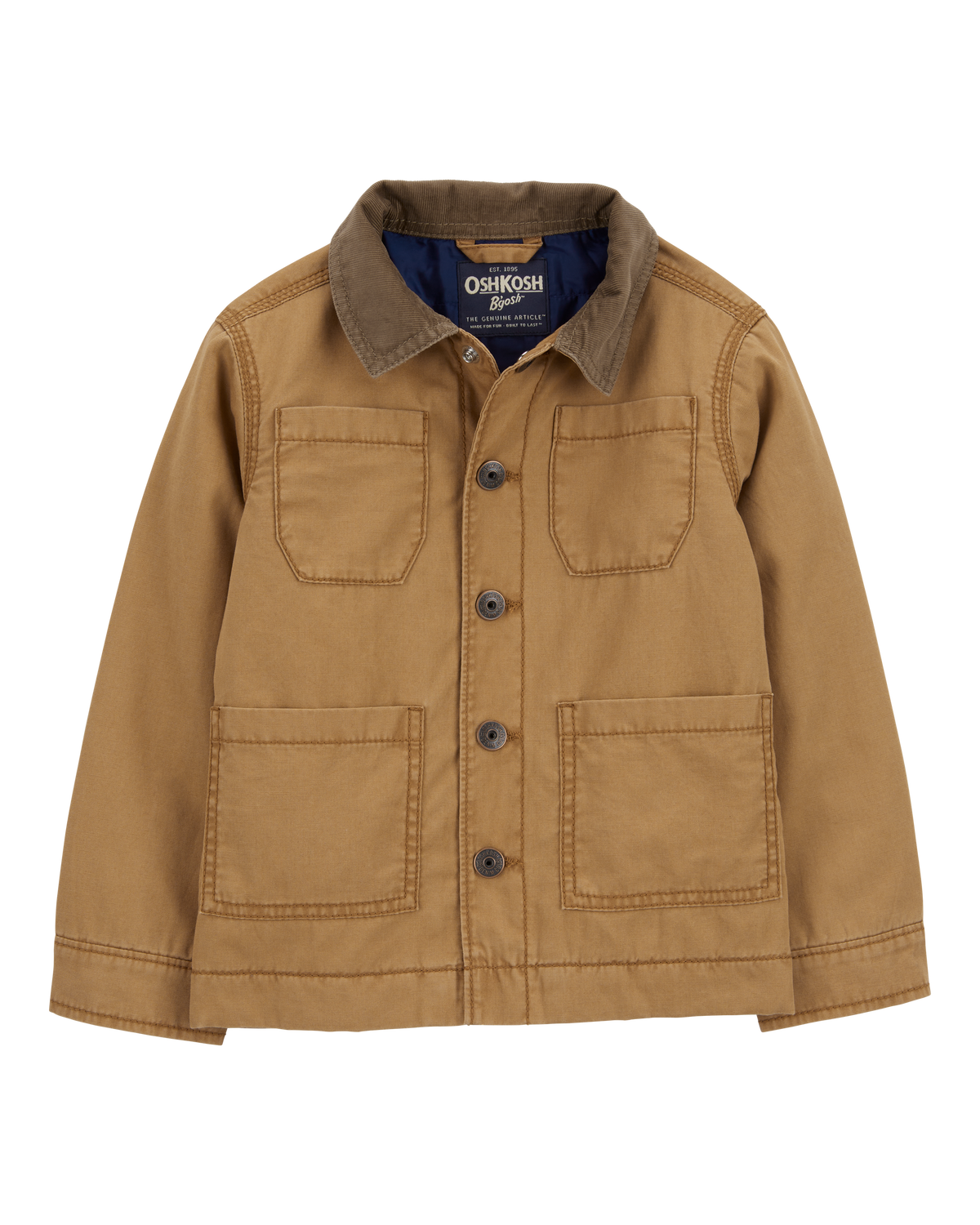 Toddler Button-Front Barn Jacket - OshKosh | Carter's