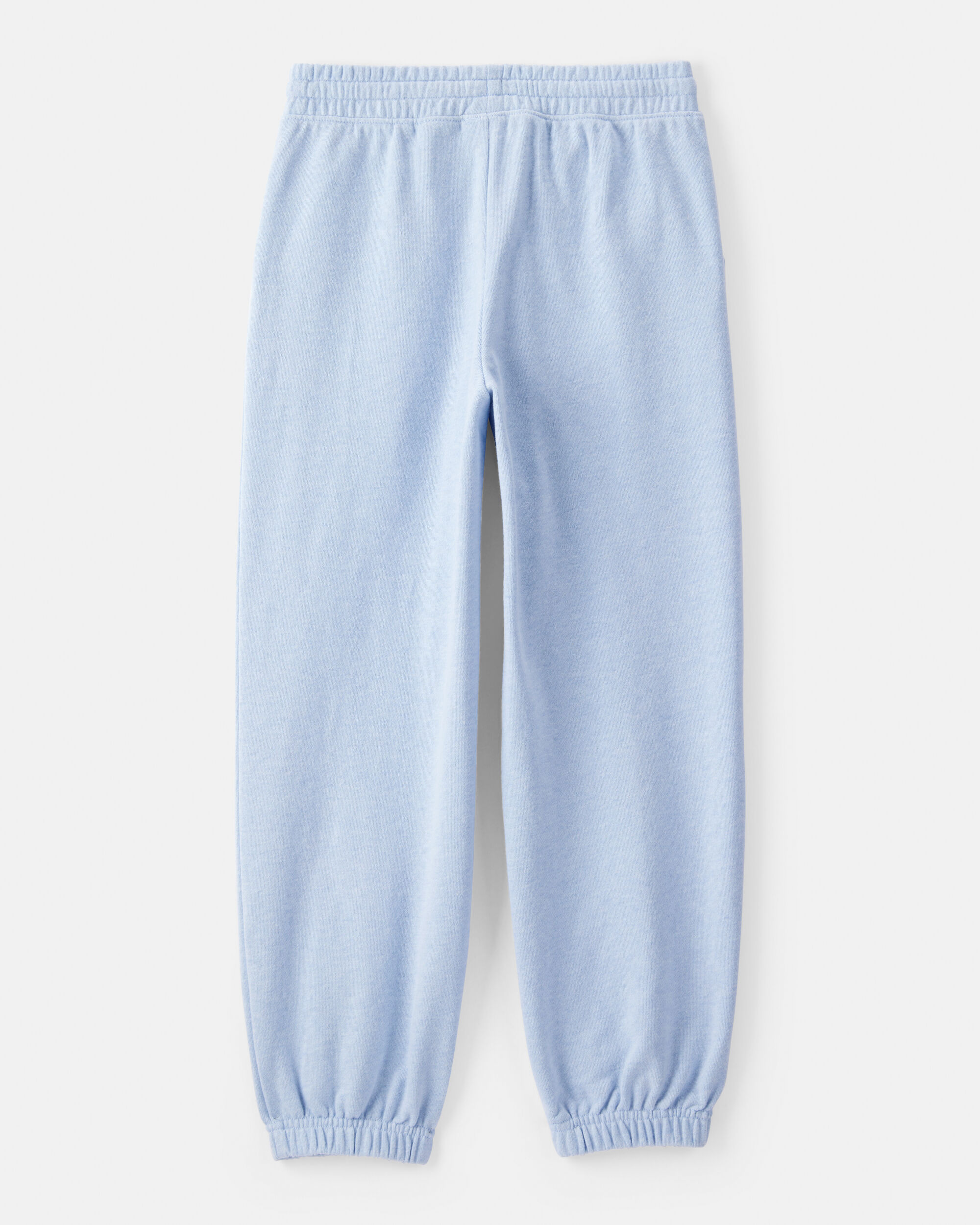 Girls French Terry Joggers - Blue
