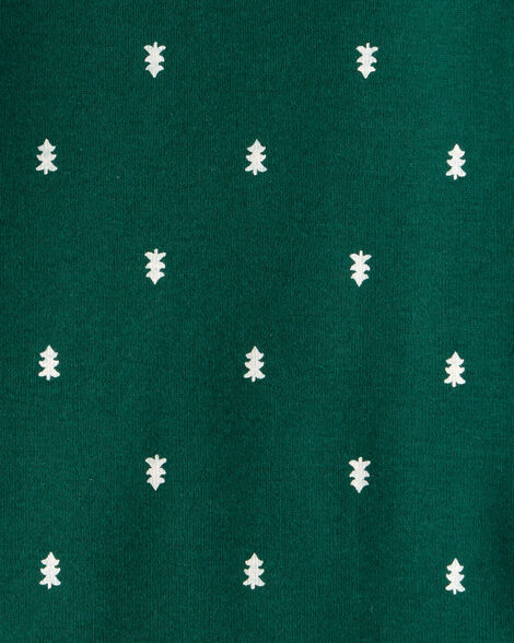 Product image 5 of Baby Boy 4-Pack Christmas Print Long-Sleeve Multipack Bodysuits - White/Green