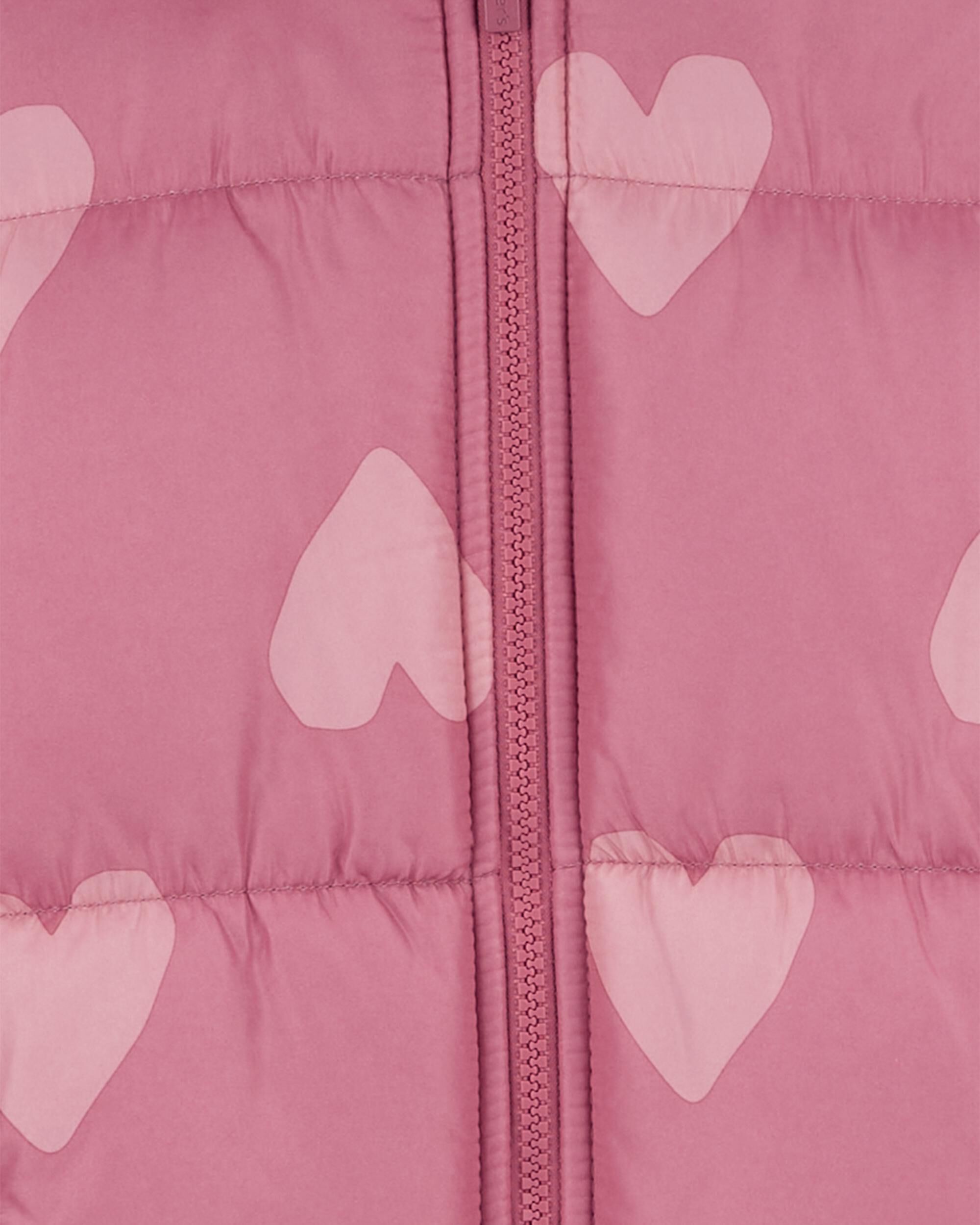 【PORTERNA】Heart Glossy Padding Jacket Stanford Puffer Jacket