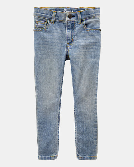 Baby Sun Faded Light Wash Skinny-Leg Jeans