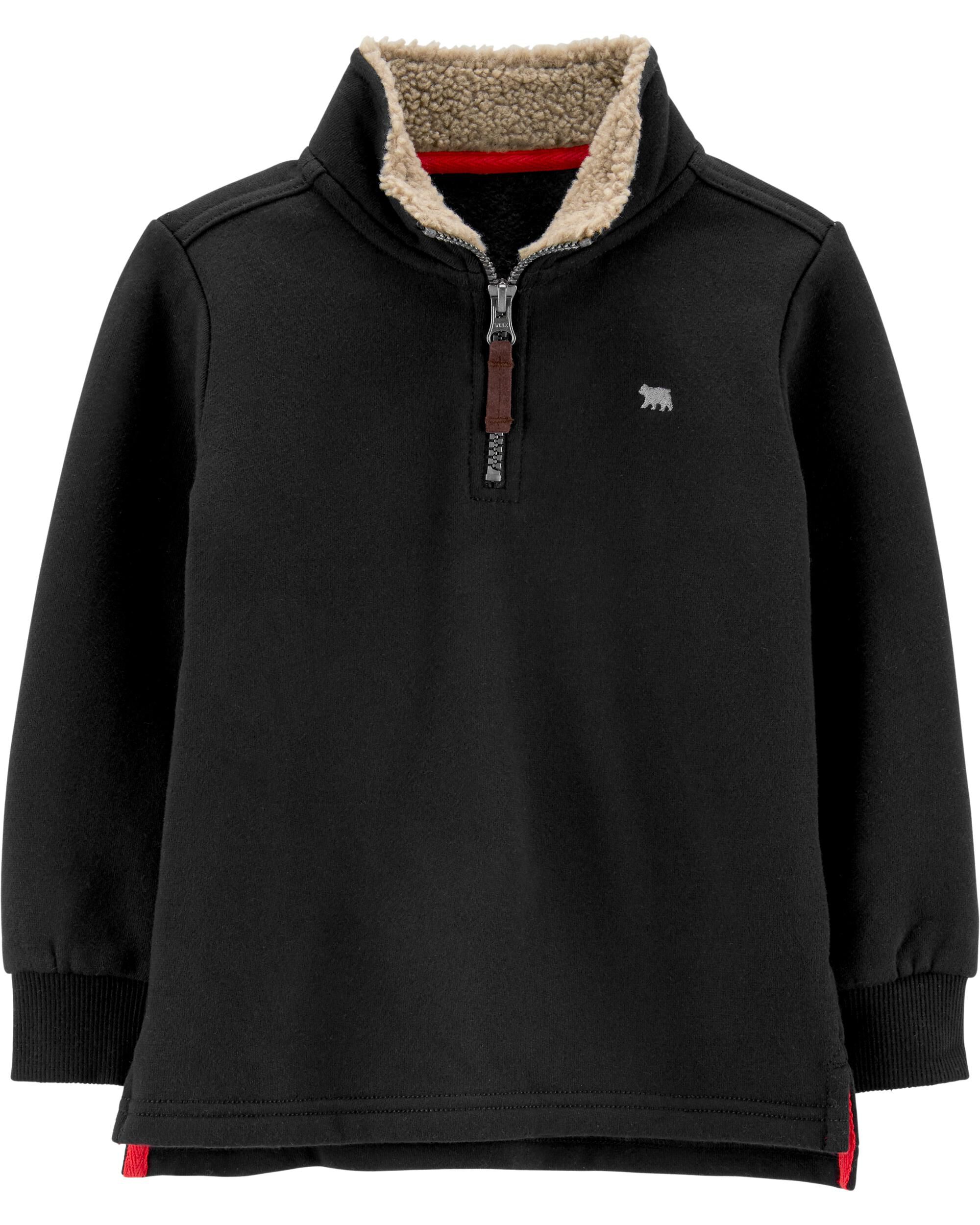 carter's half zip pullover sweater