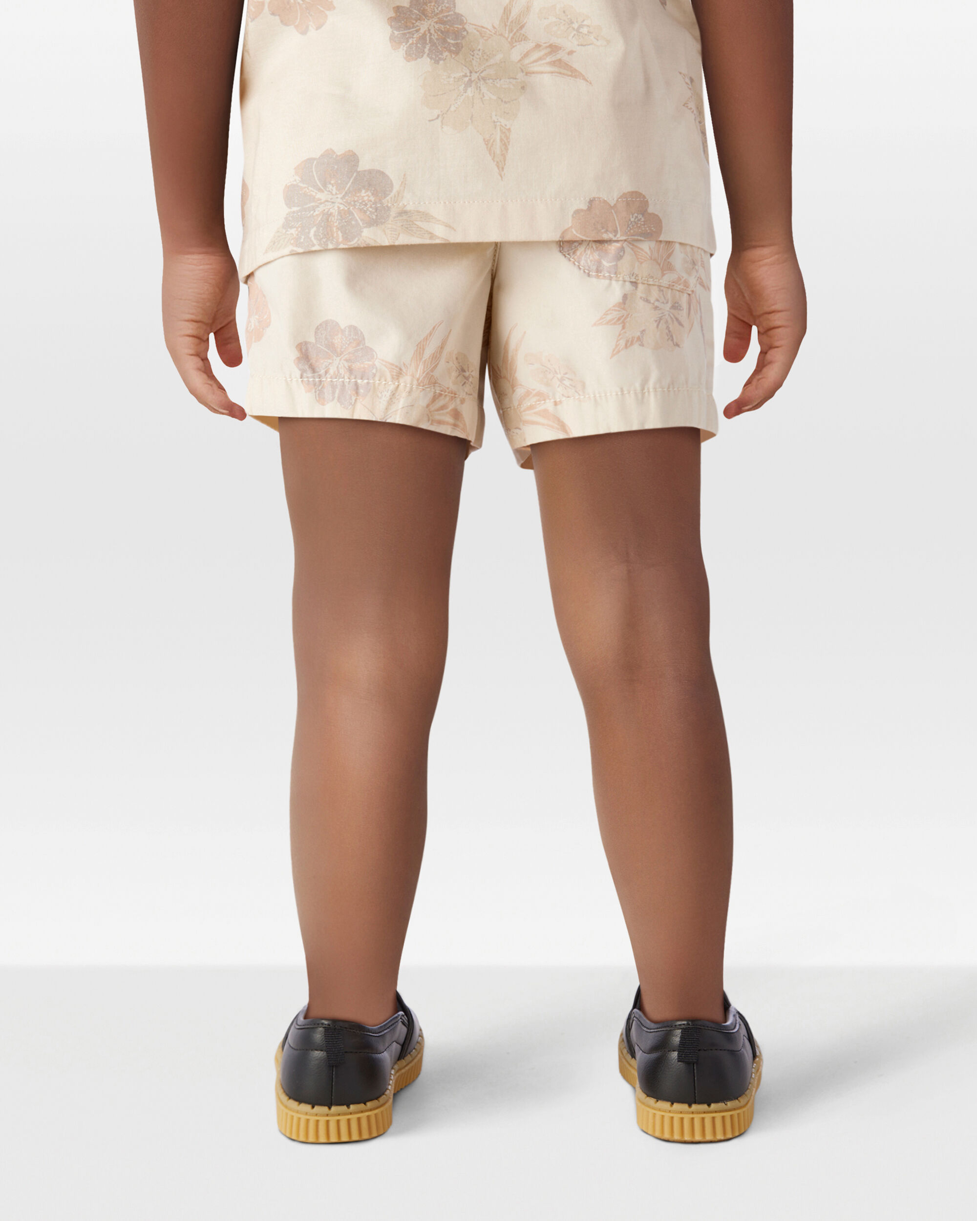 Toddler Floral Pull-On Short