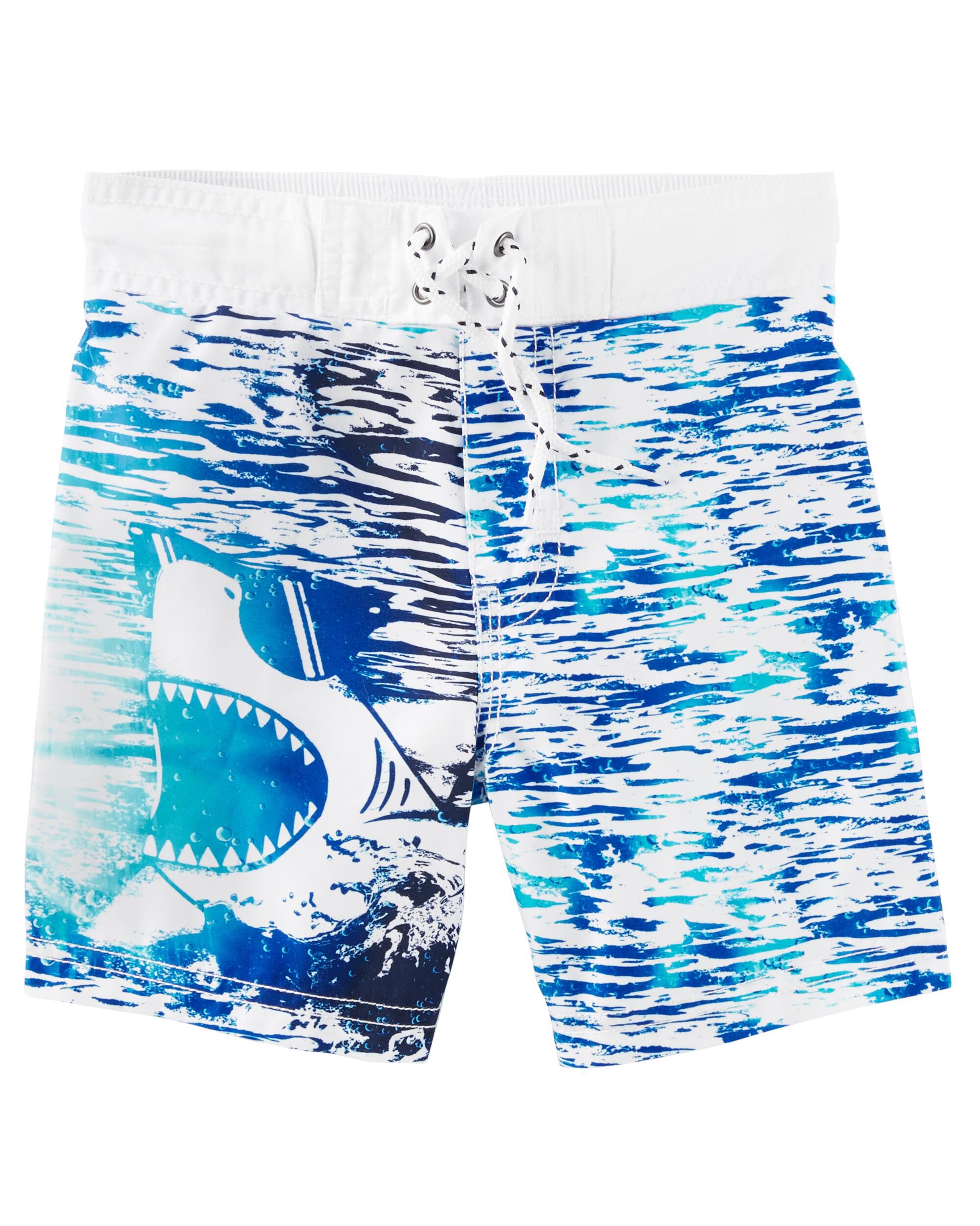 carter's shark swimsuit