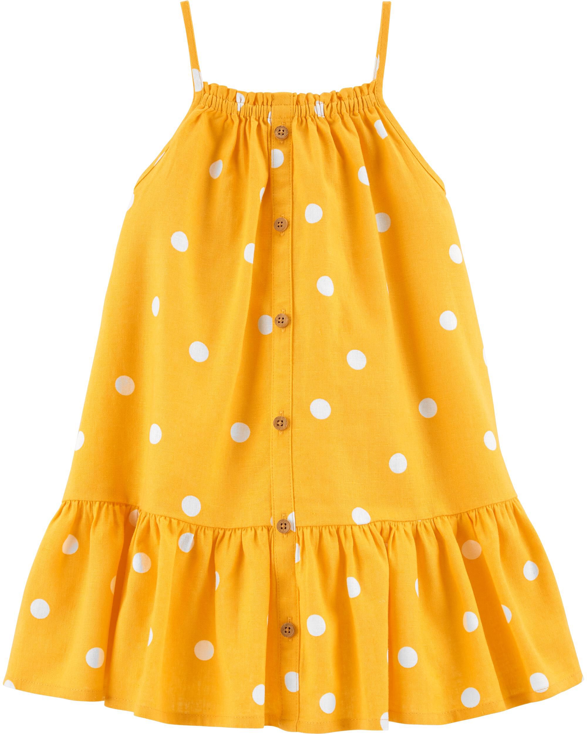 carters yellow dress