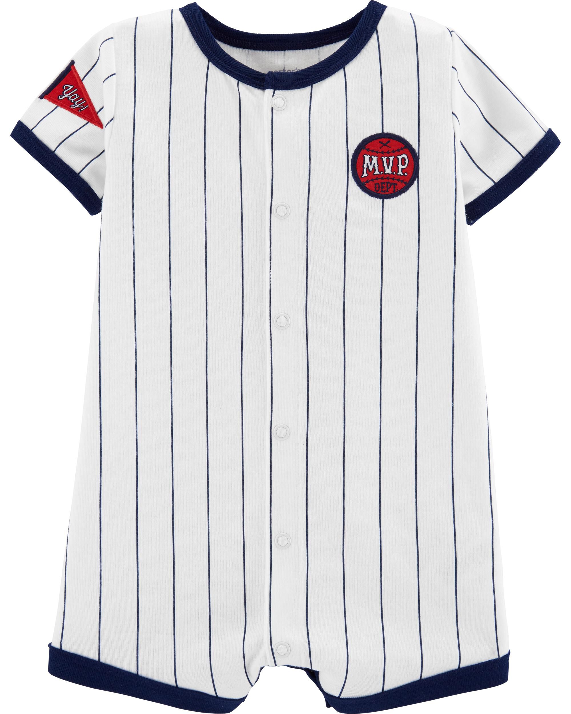 Carter's baseball onesie clearance