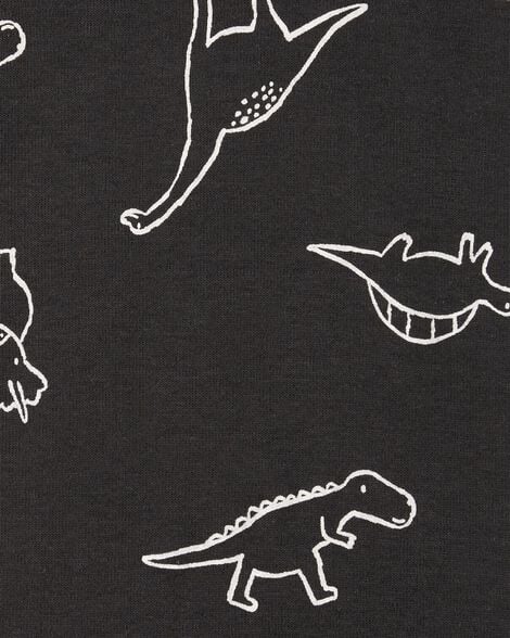 Product image 2 of Baby Boy 5-Pack Striped Dinosaur Short-Sleeve Bodysuits
