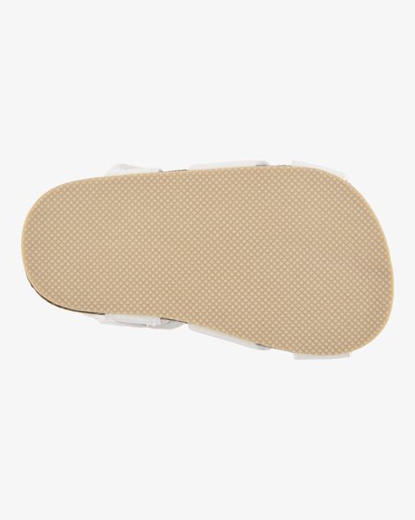  Product image 5 of Baby Butterfly Faux Cork Sandals - White
