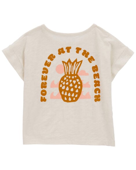 Product image 2 of Kid Pineapple Pocket Tee