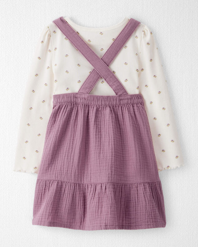 Product image 2 of Toddler Girl 2-Piece Organic Cotton Jumper Set