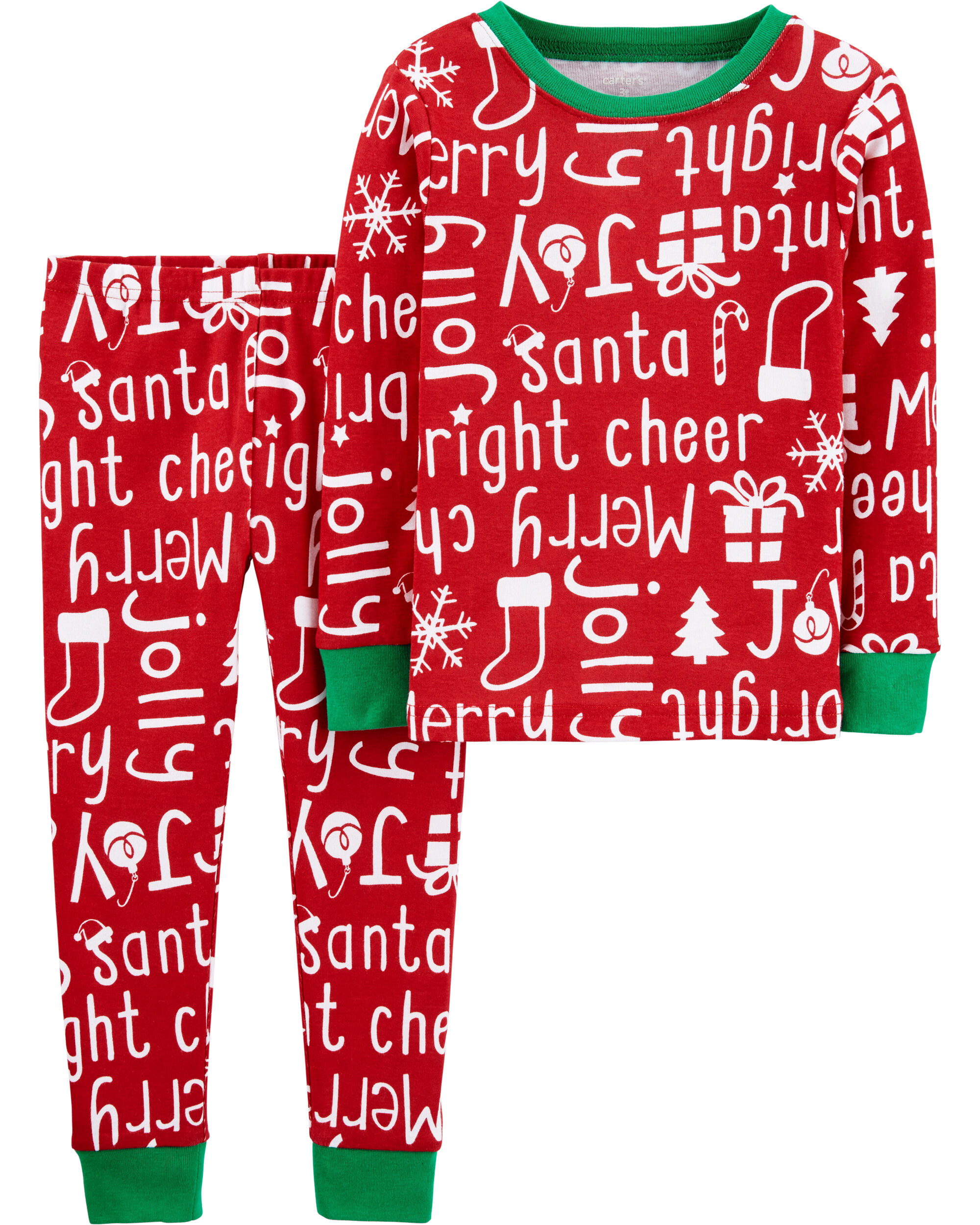Carters xmas pjs clearance