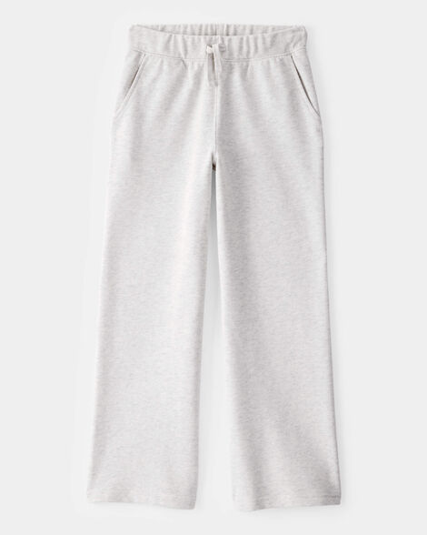 Product image 1 of Kid French Terry Drawstring Pants - Grey
