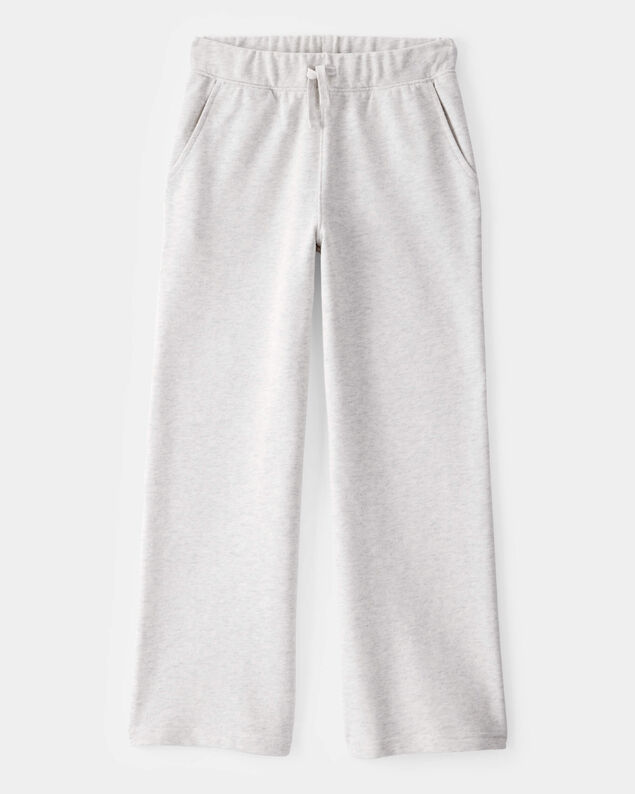 Product image 1 of Kid French Terry Drawstring Pants - Grey