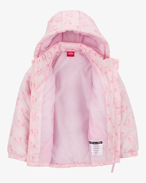  Product image 2 of Kid Minnie Mouse Puffer Jacket - Pink