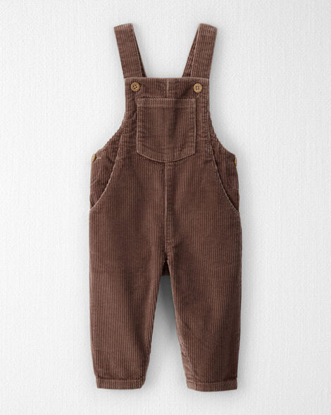 Baby Organic Cotton Corduroy Overalls