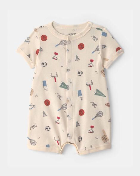 Baby Soccer Rompers