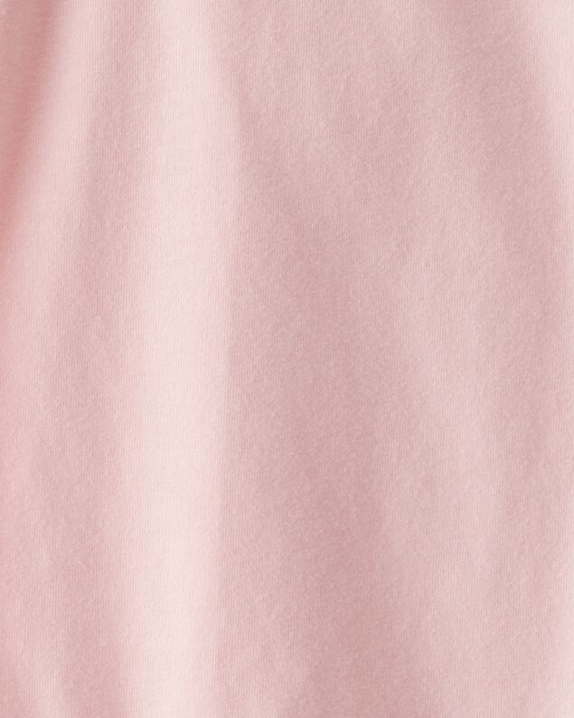 Product image 2 of Baby Scalloped Collar Long-Sleeve Bodysuit - Pink