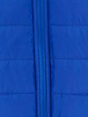 Blue - Toddler Packable Pocket Puffer, Selected