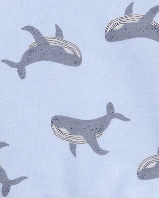 Product image 2 of Baby Whale Pullover Sweatshirt - Blue