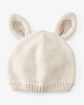Product image 1 of Baby Crochet Easter Bunny Cap - White