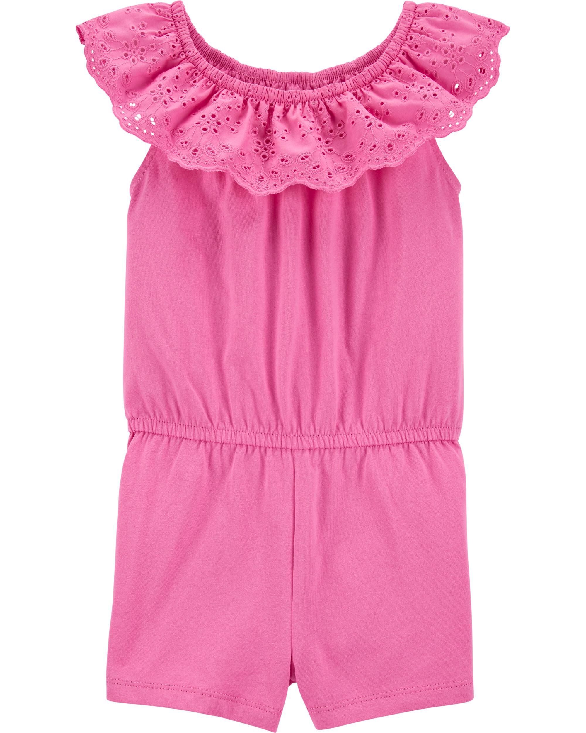 *CLEARANCE* Eyelet Romper