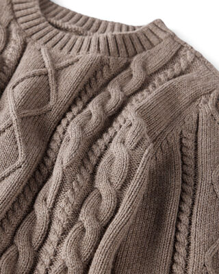 Product image 2 of Toddler Organic Cotton Cable Knit Sweater