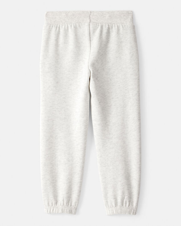 Product image 2 of Toddler Girl Cotton Joggers - Grey