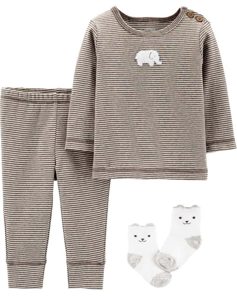 3 Piece Peanut Take Me Home Set Carters Com
