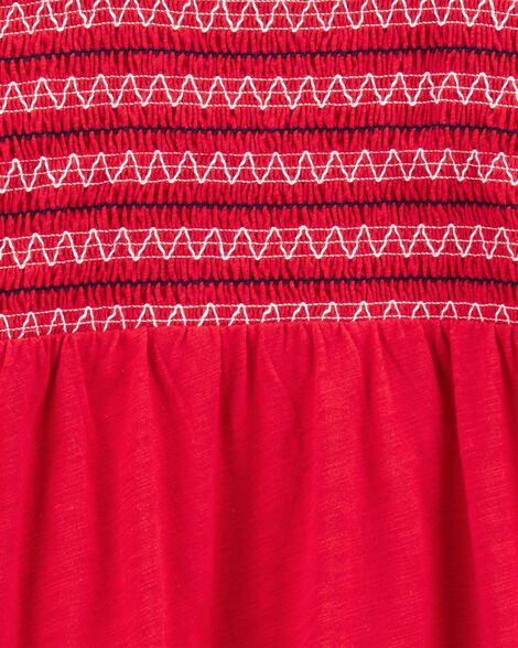  Product image 3 of Kid Smocked Cotton Dress