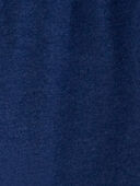 Navy - Kid Pull-On Knit Cargo Pants, Selected