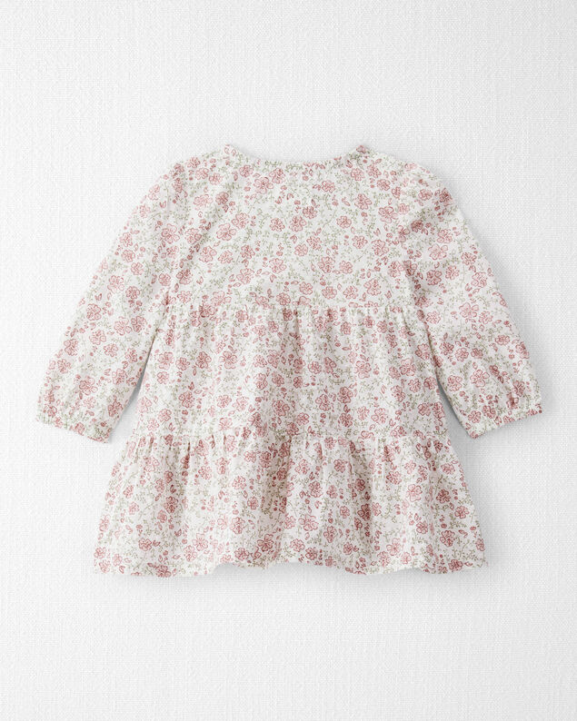 Product image 2 of Baby Girl Organic Cotton Dress in Prairie Blossom Print