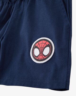 Product image 2 of Toddler 2-Piece Spider-Man Tee & Short Set - Heather/Navy