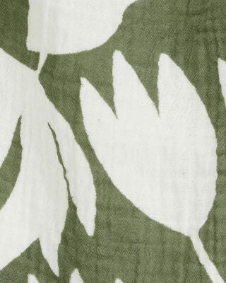 Product image 2 of Baby Tropical Floral Sleeveless Tank - Green