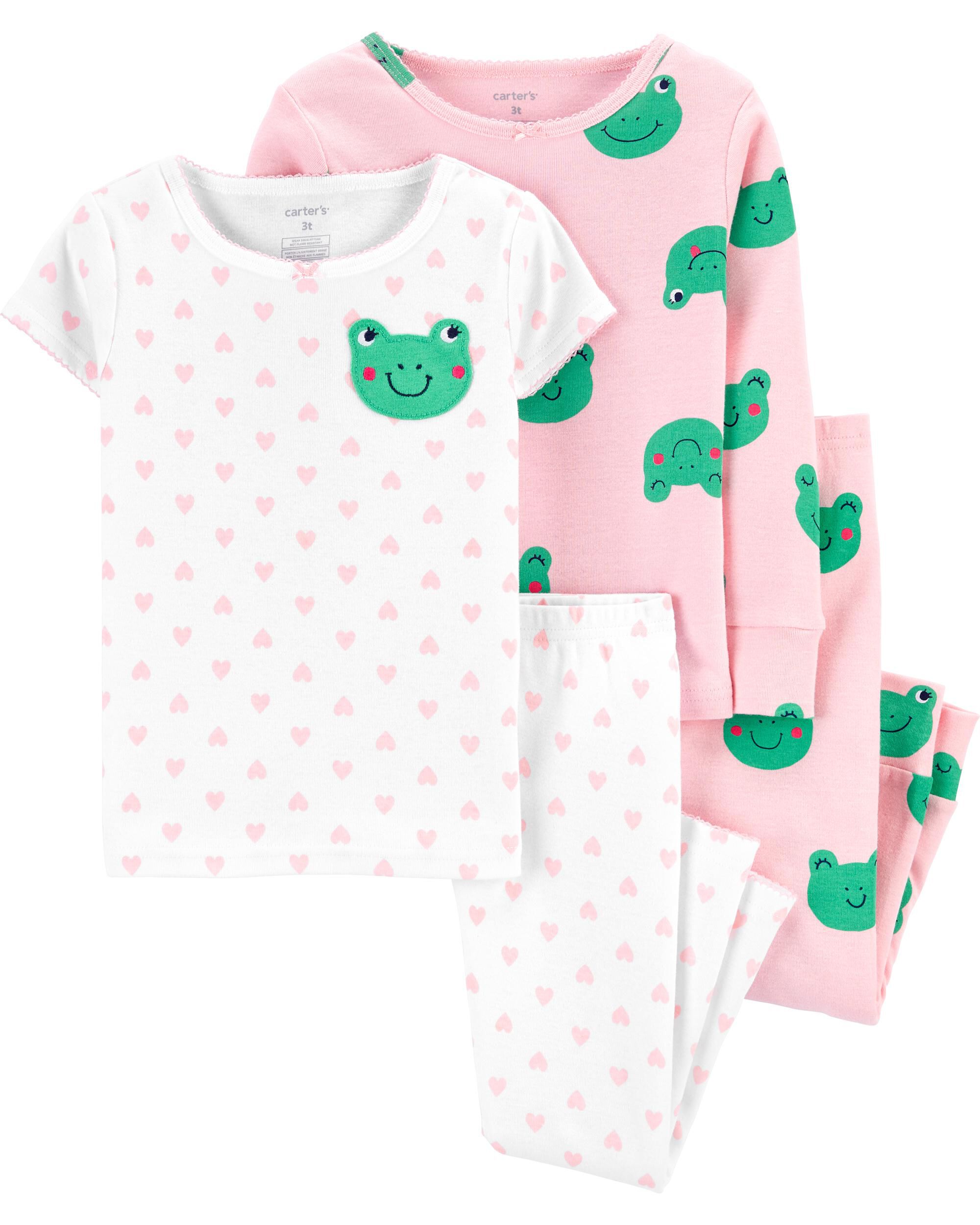 carters baby girl pajamas